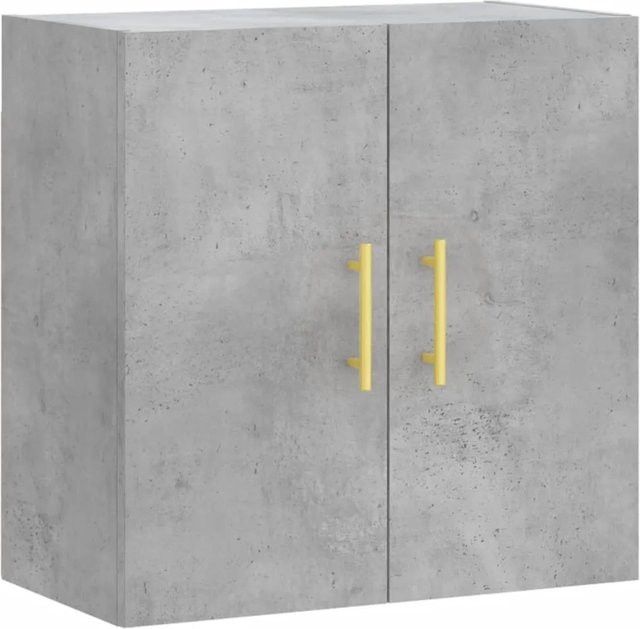 vidaXL Wandschrank in Grau aus Holzwerkstoff, B/T/H: 60 x 31 x 60 cm - Bild 1