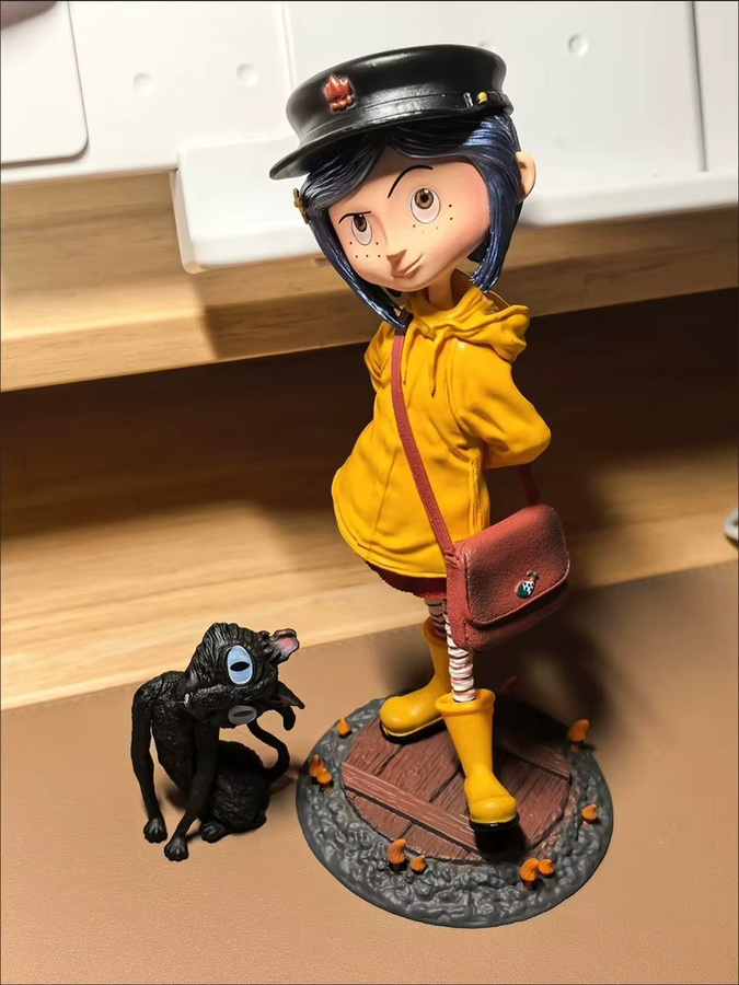Bandai Coraline Actionfigur, Gelb, Weiß, Kunststoff - Bild 3