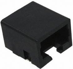 Molex Cat 3 Mod Jack/Plug 441440003 Buchse Schwarz - Bild 1