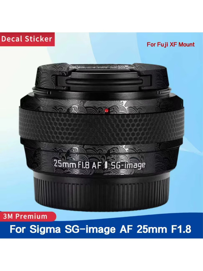 SG-image Schutzfolie für SG-image AF 25mm F1.8 Objektiv mit Fuji XF-Mount, Schwarz - Bild 5