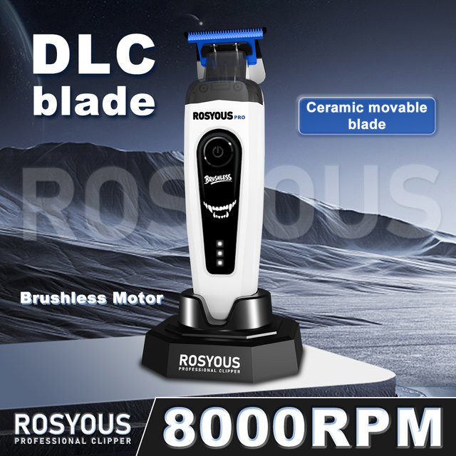 ROSYOUS RSpro-202 Trimmer, Herren, Weiß - Bild 1