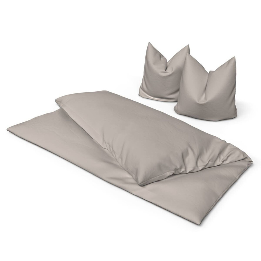 Beau Rêve Bettwäsche Set aus Baumwolle Renforce mit Bettbezug und Kissenbezug, Oeko-Tex Standard 100, B/H: 200 x 200 cm und 80 x 80 cm - Bild 2