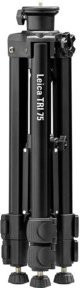 Leica Stativ TRI 75 Tripod Schwarz Höhe: 0,42 - 1,15 m - Bild 1