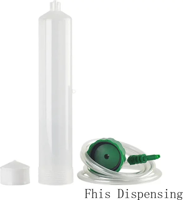 FHIS DISPENSING Luftspritze mit Luer Lock Adapterbaugruppe, transparent, 100 cc / 200 cc / 300 cc - Bild 1