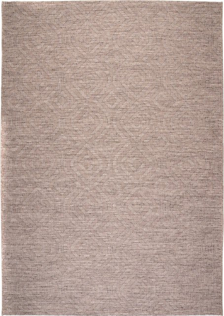 Obsession Teppich Nordic 872 für Indoor und Outdoor in Taupe und Beige mit geometrischem Design - Bild 1