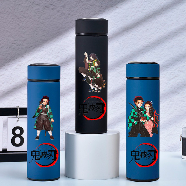 Bandai Demon Slayer Anime Edelstahl-Isolierbecher mit 500 ml Volumen für Heiß- und Kaltgetränke - Bild 1