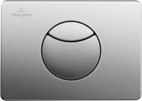Villeroy & Boch Betätigungsplatte ViConnect E100 in Edelstahl, B/H/T: 20,5 x 14,5 x 2,2 cm - Bild 1