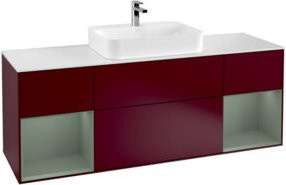 V&B Waschtischunterschrank Finion in Weiß, B/T/H: 160 x 50,1 x 0 cm - Bild 1