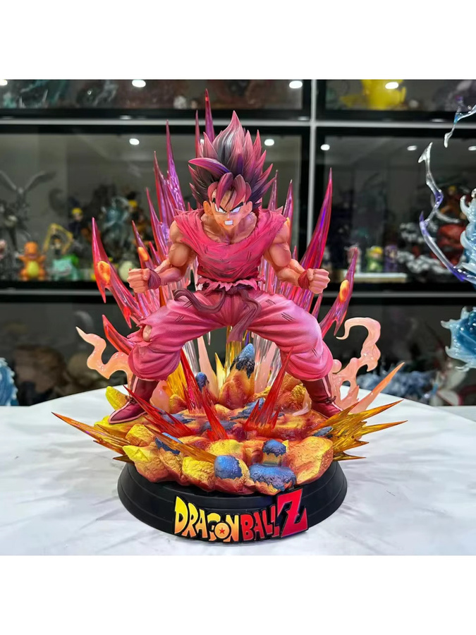 Bandai Dragon Ball Z Anime Figur Kaiouken Goku Actionfigur aus PVC, Höhe: 38 cm - Bild 3