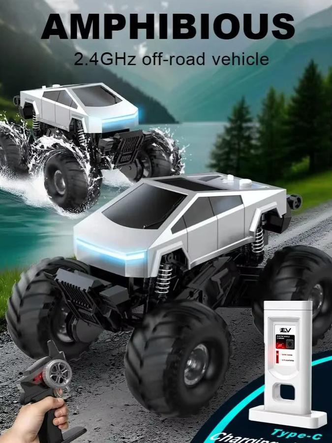 Kelaton Amphibienfahrzeug, RC-Auto, ferngesteuert, wasserdicht - Bild 6