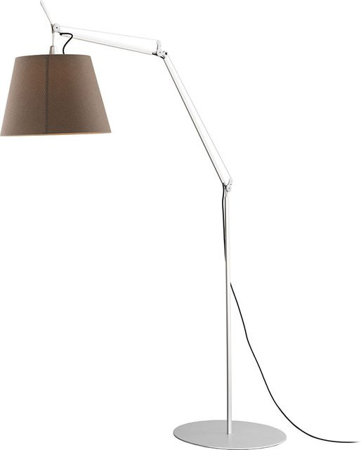 Artemide Tolomeo Paralume Outdoor LED-Stehleuchte in Taubengrau - Bild 1