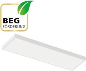 EVN LED-Anbauleuchte S120125 Modernes Panel in Weiß, Länge: 122,5 cm - Bild 1
