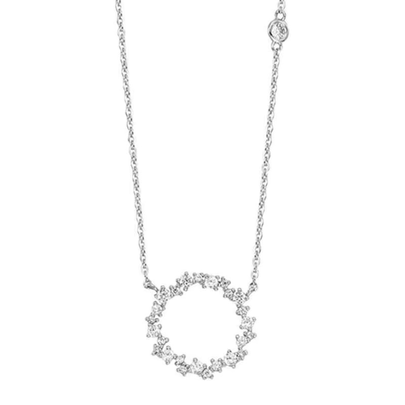 GaGa-Duck Halskette 925 Silber, Kristall - Bild 5