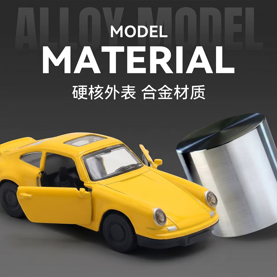 WELLY Vintage-Auto, Modellauto aus Legierung, 1:43, mit Rückziehfunktion - Bild 4