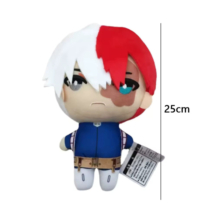Bandai MHA Plüschpuppe, Shoto Todoroki, Izuku Midoriya, Katsuki Bakugo, 25 cm - Bild 4