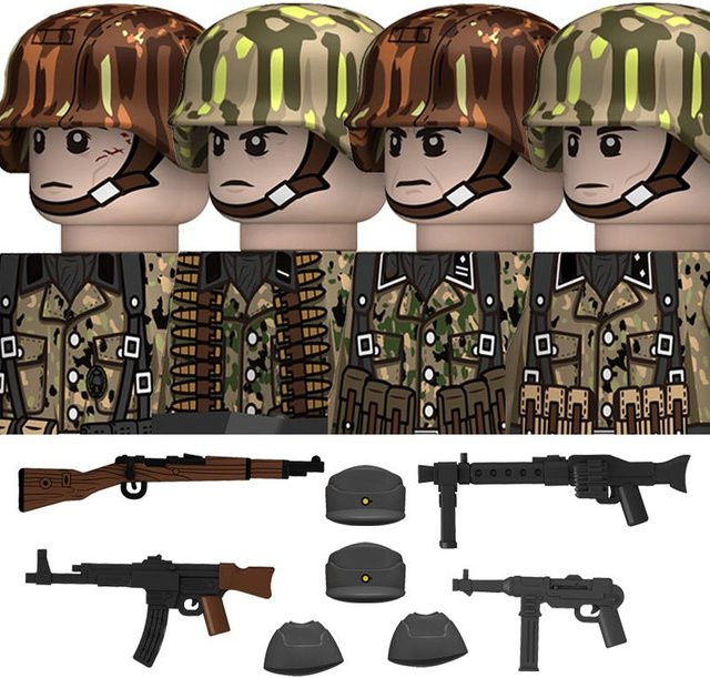 Yiran Toy Militär WW2 Bausteine Set mit Soldaten und Panzern - Bild 1
