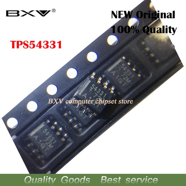 5 Stück TPS54331DR TPS54331 SOP8 Spannungswandler in Schwarz - Bild 1