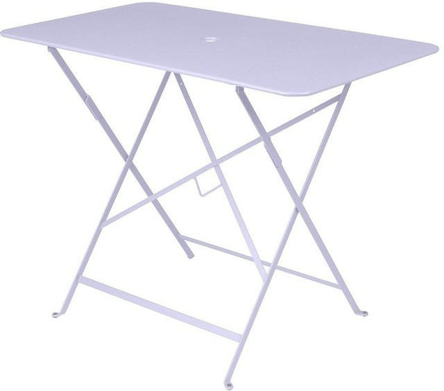 Fermob Bistro Klapptisch Viereckig aus Metall in Beige - Bild 1