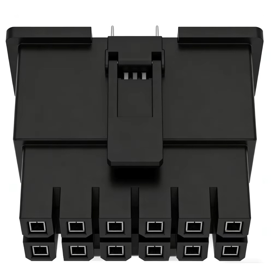 T.F.SKYWINDINTL 12VHPWR MicroFit 3.0 16-Pin-Stromanschluss für PCIe 5.0 ATX 3.0 PC-Netzteil und 4090 GPU-Karte, Schwarz - Bild 3