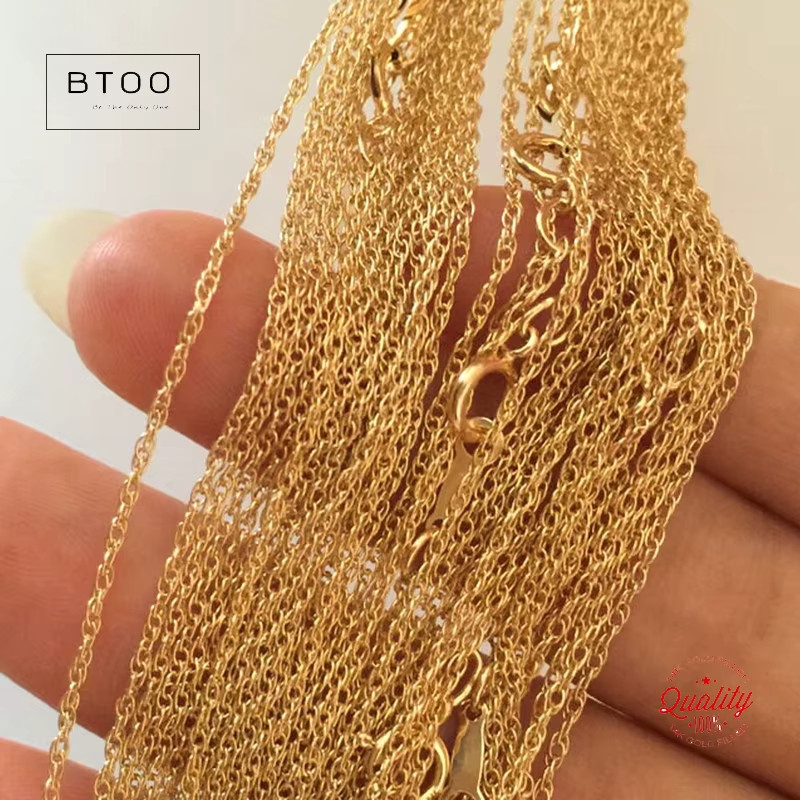 BTOO Halskette 14K Goldfilled, Gold, Damen, 40 cm - Bild 2
