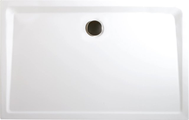 Schulte Duschwannen-Set ExpressPlus Extraflach Rechteck, Farbe: Weiß, B/T: 100 x 90 cm - Bild 1