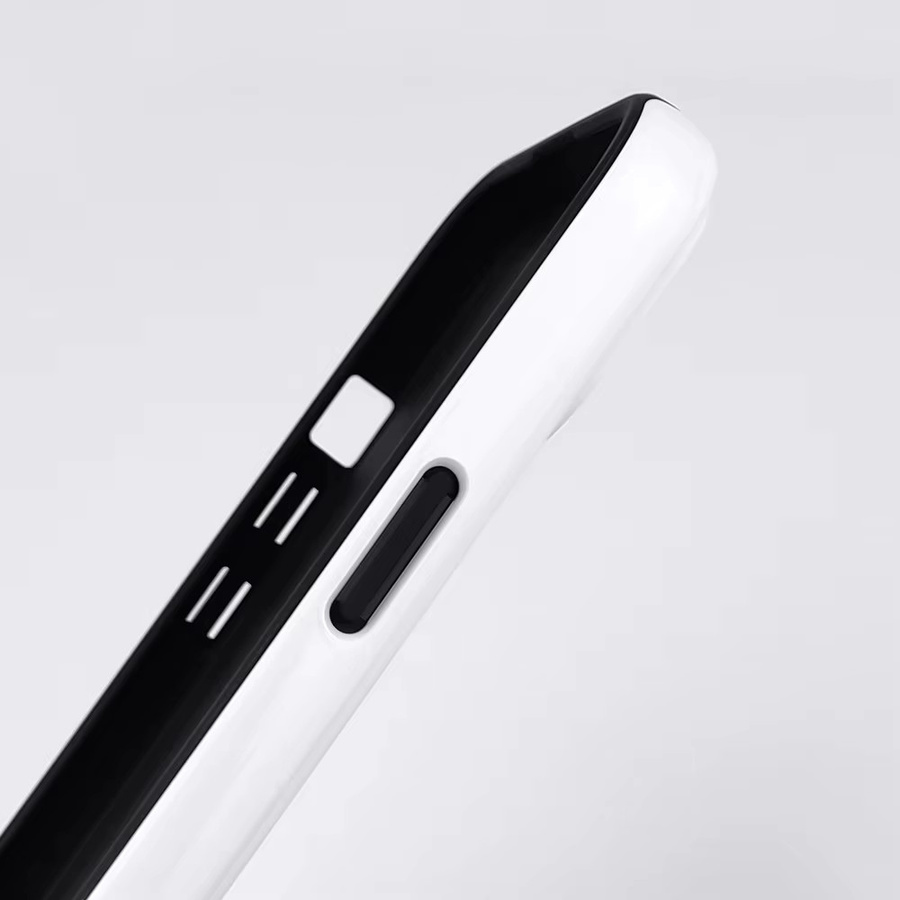 FONLYU 2-in-1 leere Handyhülle für iPhone 17 16 15 14 Pro Max XR mit 3D-Sublimationsdruck für DIY-Designs, transparent und weiß - Bild 1