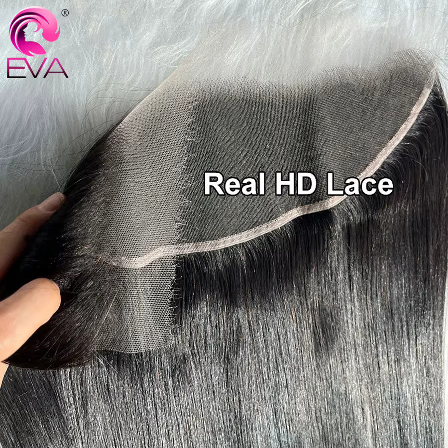 Eva Hair HD Lace Frontal und Closure, Body Wave, Glatt, 100% Echthaar - Bild 3