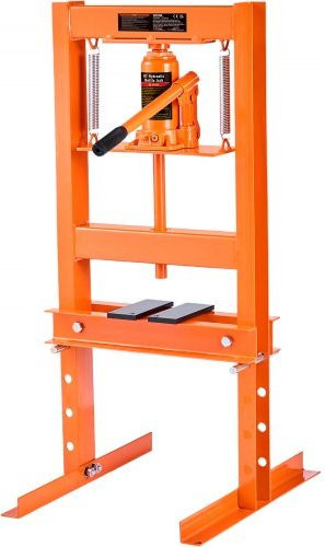 VEVOR Werkstattpresse Hydraulikpresse 6 t aus Kohlenstoffstahl in Orange - Bild 1