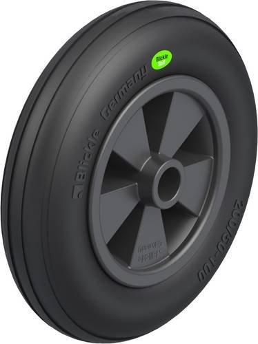 Blickle Schwerlast-Rad VWPP 200/20G in Schwarz mit 200 mm Durchmesser und 100 kg Tragfähigkeit - Bild 1