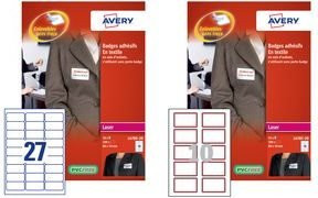 Avery L4785-20 selbstklebende Etiketten in Weiß, abgerundetes Rechteck, entfernbar, für Laser-Drucker, 200 Stück - Bild 1