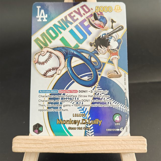 Bandai One Piece Monkey.D.Luffy (010) Anime Cards, Pappe / Karton - Bild 1