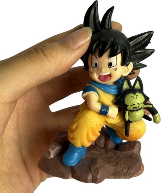 Bandai Dragon Ball Kindheits-Goku Figur, Puppe, 10cm, Kunststoff - Bild 1