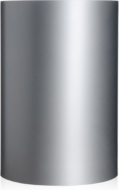 Kartell Waste Basket Papierkorb aus Kunststoff und Metall in Silber und Grau - Bild 1
