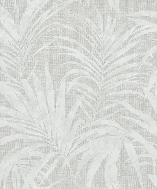 Marburg Vliestapete Ivy Nov Floral in Grau mit botanischem Naturdesign FSC-zertifiziert - Bild 1