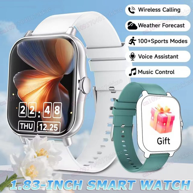 Ola Esporte Smartwatch, Weiß, Silikon, Unisex - Bild 1