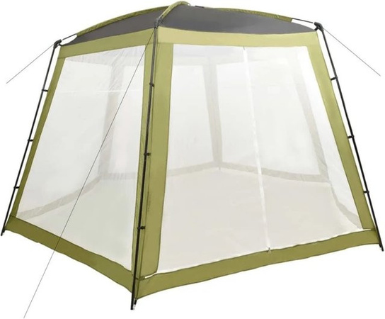 Furnicato Pool Pavillon Partyzelt in Grün mit Polyester-Überdachung und Stahlgestell, B/T/H: 500 x 433 x 250 cm