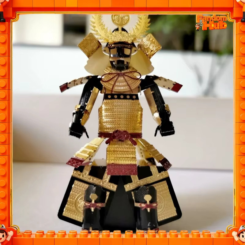Bandai 3D-Metallmodellbausatz Samurai Armor Tokugawa Ieyasu und Oda Nobunaga in Multicolor - Bild 2