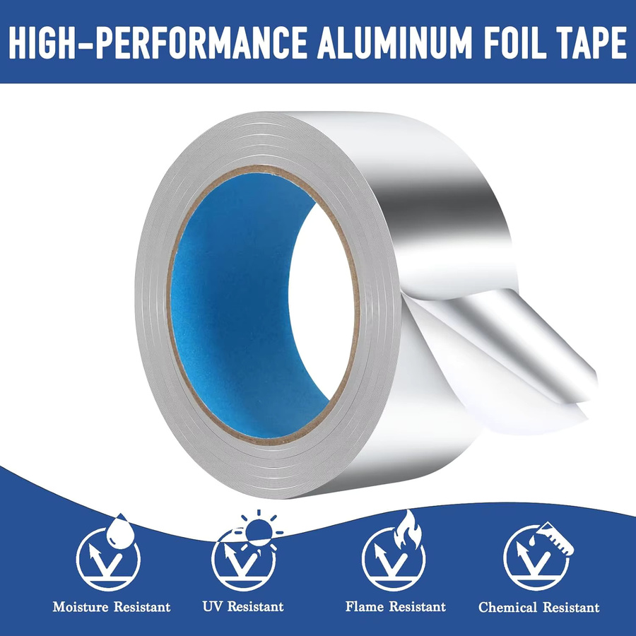 SCESSPACK Aluminiumfolienband zur Abdichtung und Reparatur von Lüftungsöffnungen und Rohren - Bild 5
