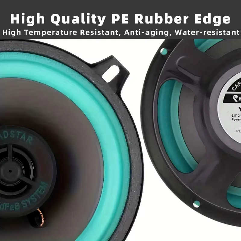 Q-PERTORS Universeller Koaxial-Autolautsprecher High-Fidelity Vollbereichs-Subwoofer für dein Auto - Bild 6