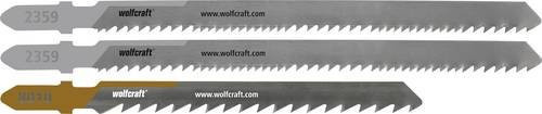 Wolfcraft Projektset für Stichsägen mit Bimetall-Sägeblättern für Holz und Metall, Silber - Bild 1