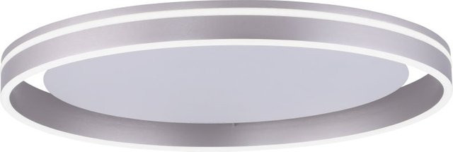 Paul Neuhaus Q-Vito LED-Deckenleuchte in Silber, dimmbar mit Fernbedienung, Durchmesser: 59 cm - Bild 1