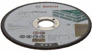 Bosch Trennscheibe gerade für Stein, Durchmesser: 125 mm, Farbe: Grau - Bild 1