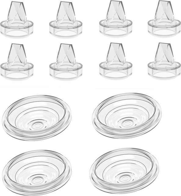 12-teiliges Silikon Stillzubehör-Set für Momcozy S9 Pro, S12 Pro, S9 und S12 tragbare Milchpumpen in Transparent - Bild 1