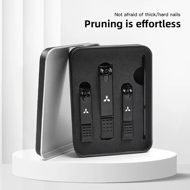Mitsubishi Nagelknipser-Set, 4-teilig, Metall, Glänzend - Bild 7