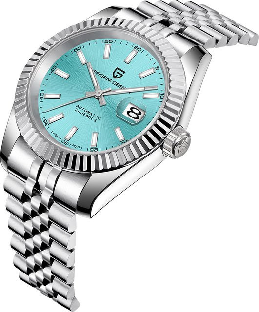 PAGANI DESIGN Armbanduhr, Automatik, Edelstahl, Saphirglas, 42 mm, Herren - Bild 1