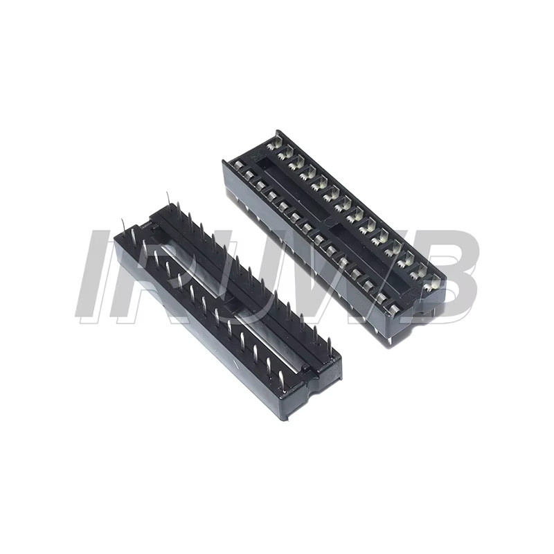 10er Set IRUWB IC Sitz DIP Sockel Adapter zum Löten in verschiedenen Ausführungen 6pin bis 28pin, Schwarz - Bild 3