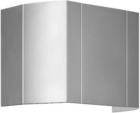 Schell Anschlussblende für D.-Paneel, Farbe Silber, Material Aluminium eloxiert gebürstet, Breite: 451-950 mm - Bild 1