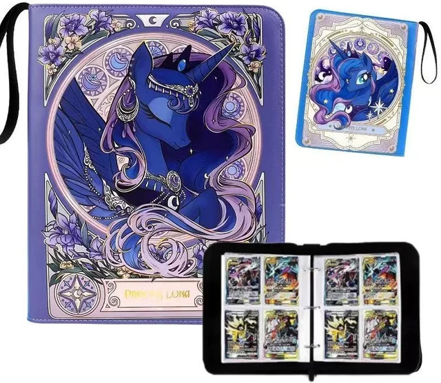 Bandai My Little Pony Anime-Cartoon-Album, Buch, Spielkartensammlung, Binder - Bild 1