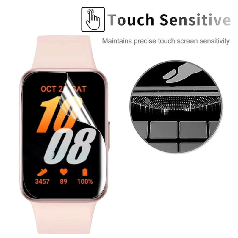 Samsung Galaxy Fit3 Displayschutzfolie aus Hydrogel, transparent, Anti-Scratch Schutzfolie - Bild 5