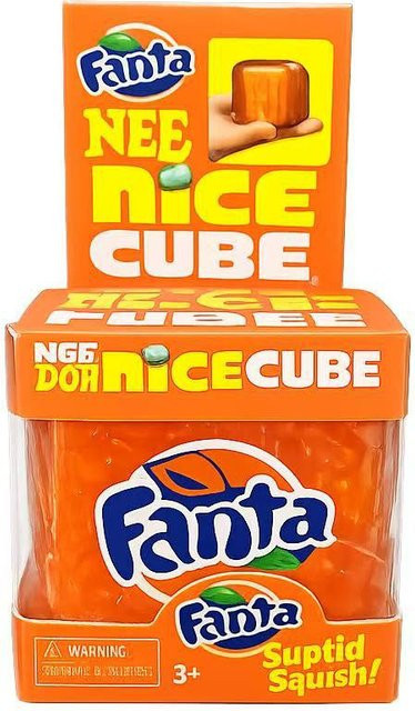 Dr Pepper NeeDoh Nice Cube Squishy, Weicher Knetwürfel, Fidget Cube - Bild 1